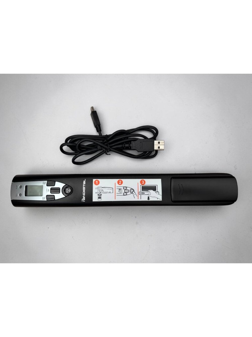 Pandigital Portable Handheld Scanner With USB Cable - Black